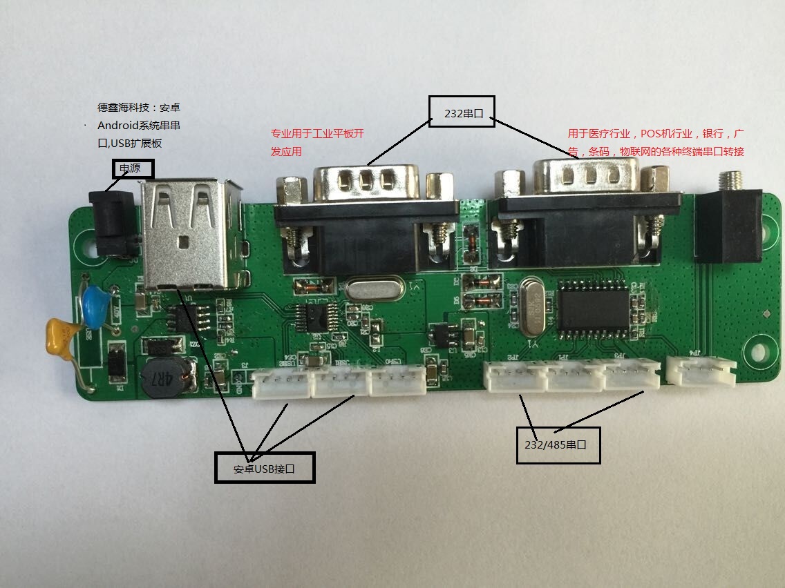 安卓串口扩展板